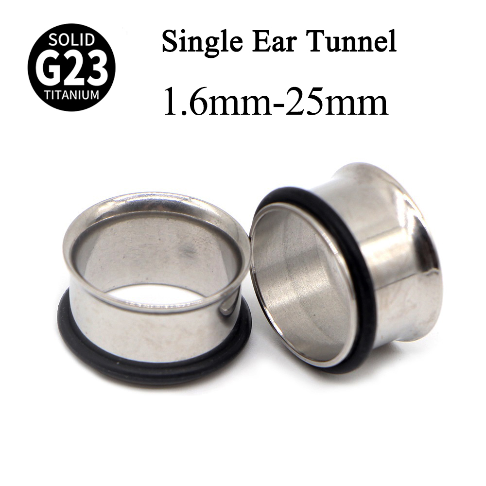 Body Jewelry Gauges - 1 para G23 tytanowe pojedyncze rozszerzane