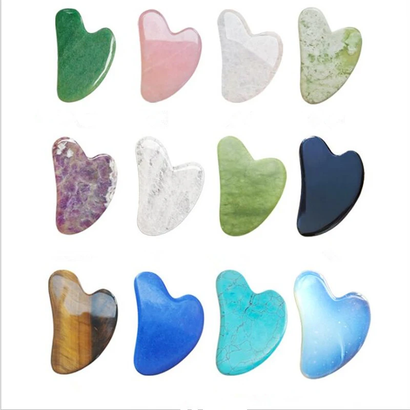 Body Jewelry Materials - Naturalny Zielony Jadeitowy Roller do Masażu