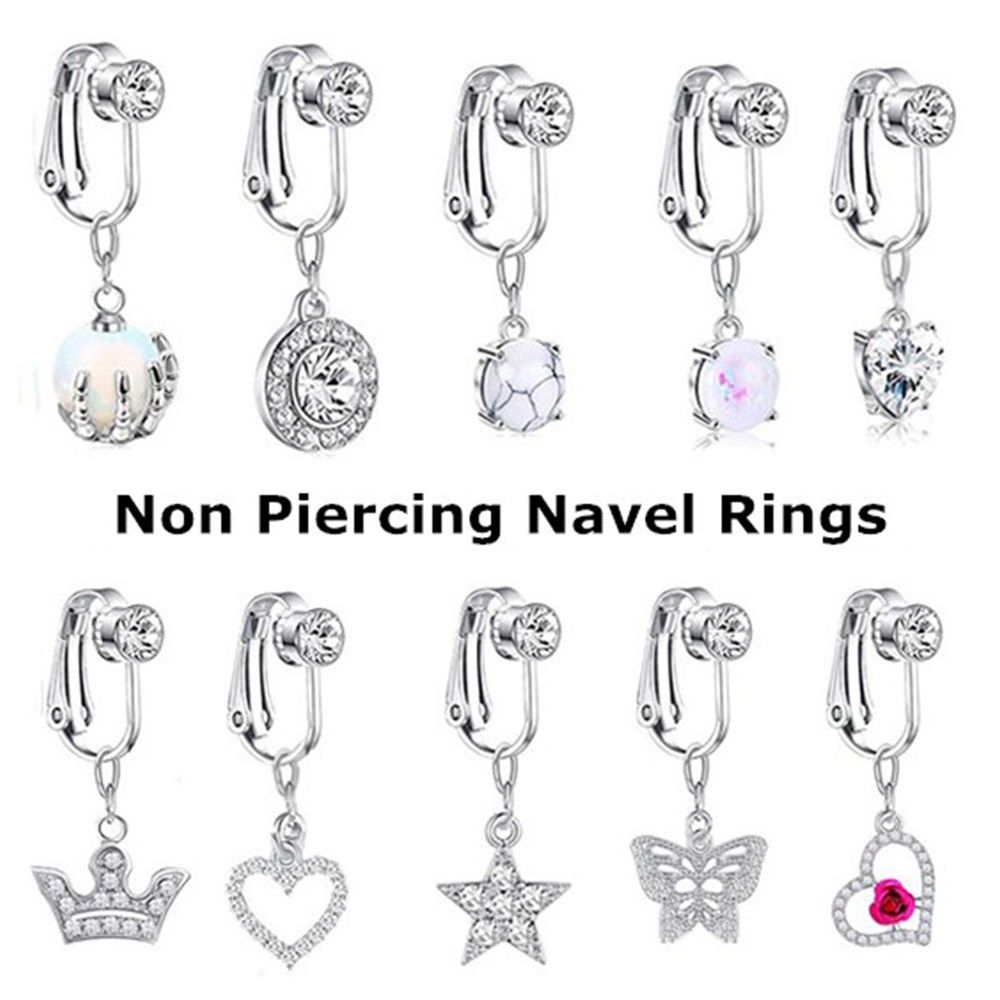 Akcesoria Klipsy Kolczyki Chrz – Body Jewelry Belly Button Rings recenzja i cena