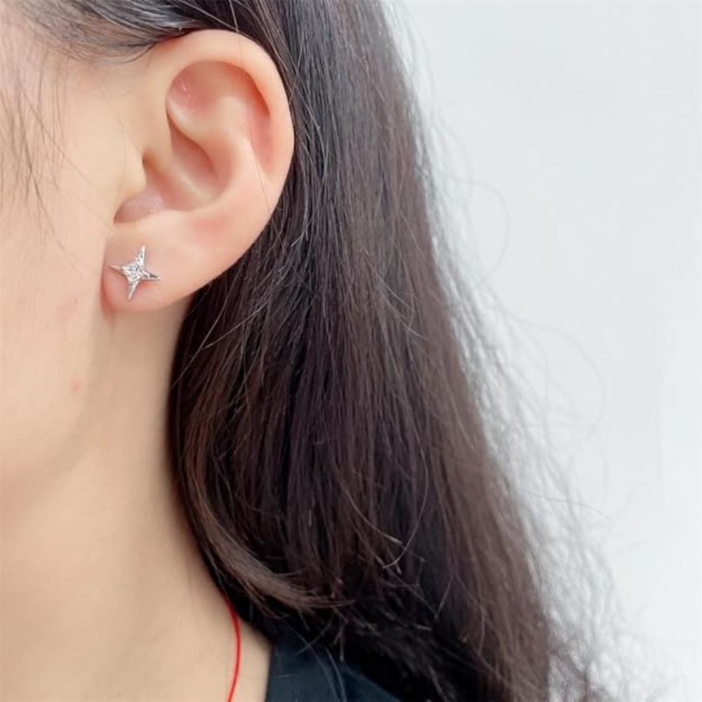 Kolczyk do piercingu z tytanu  – Flat Back Labret Stud recenzja i cena