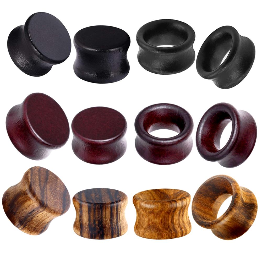 JUNLOWPY 2g 0g 00g Wood Flesh  – Body Jewelry Gauges recenzja i cena
