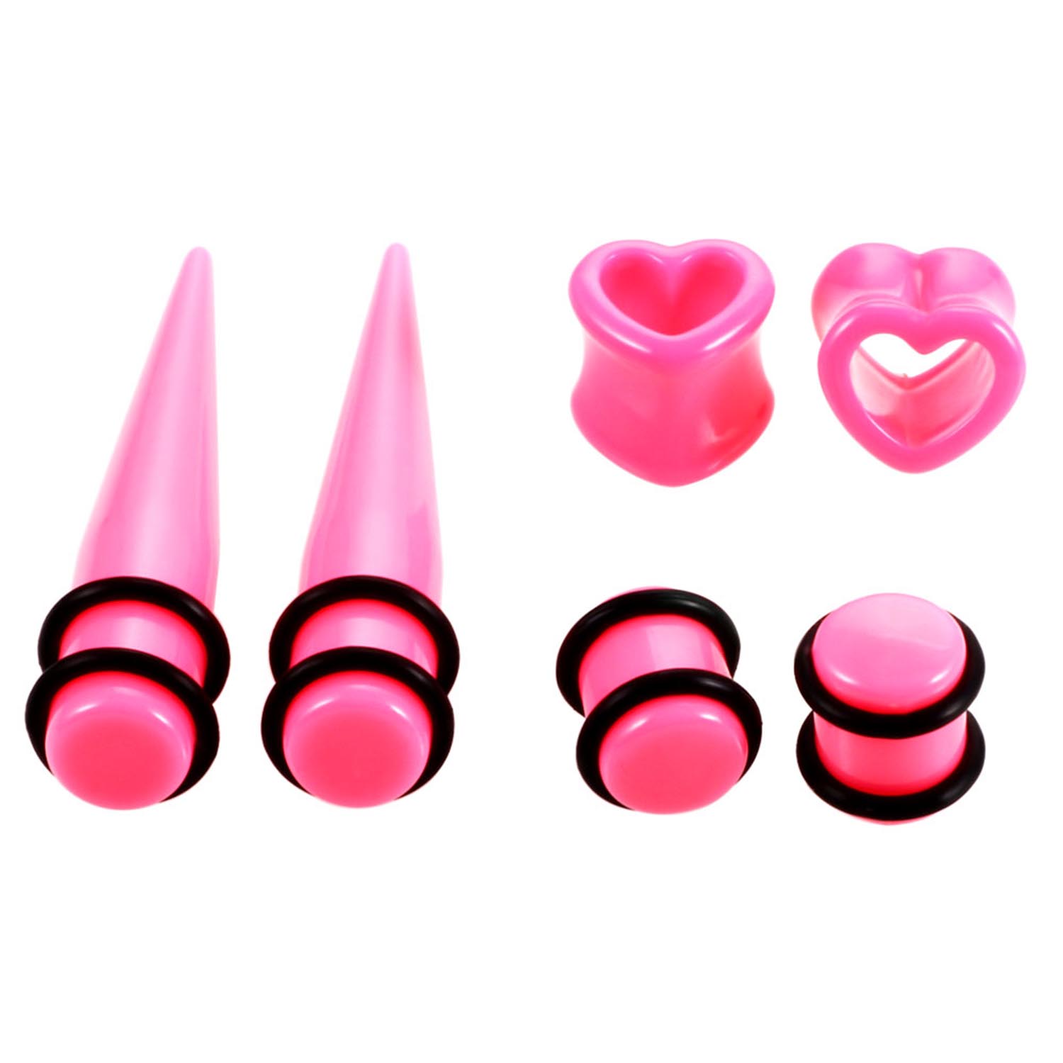 36-54 szt. 14G-00G Akrylowe Ko – Body Jewelry Gauges recenzja i cena