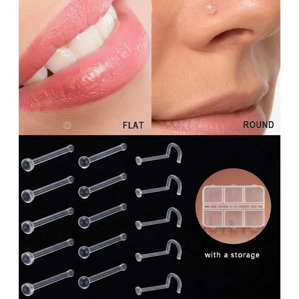 20 sztuk / pudełko Akrylowe ok – Body Jewelry Materials recenzja i cena