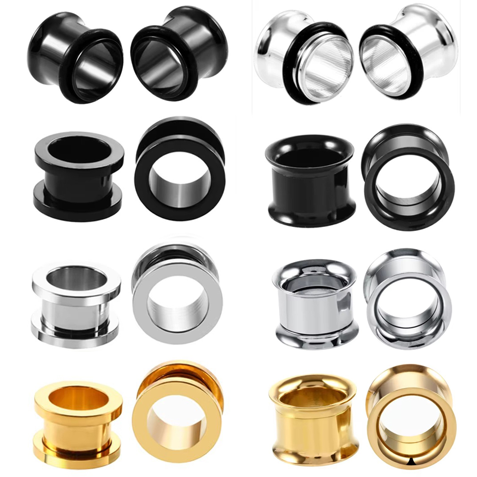 1 para zatyczki do uszu ze sta – Body Jewelry Gauges recenzja i cena