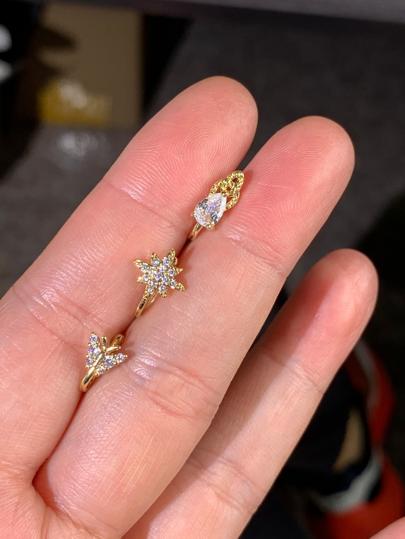 3-częściowy modny i elegancki  – Body Jewelry Materials recenzja i cena