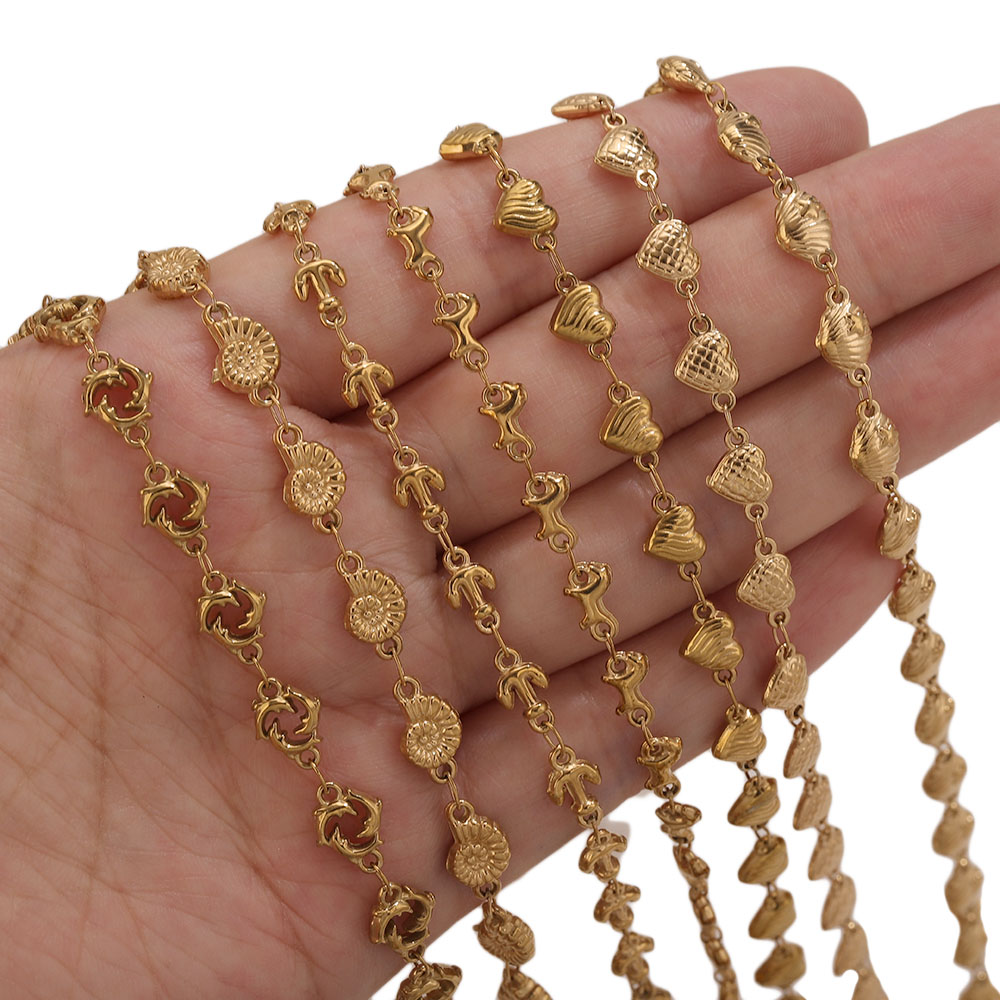1M Złote Łańcuszki ze Stali Ni – Body Jewels recenzja i cena
