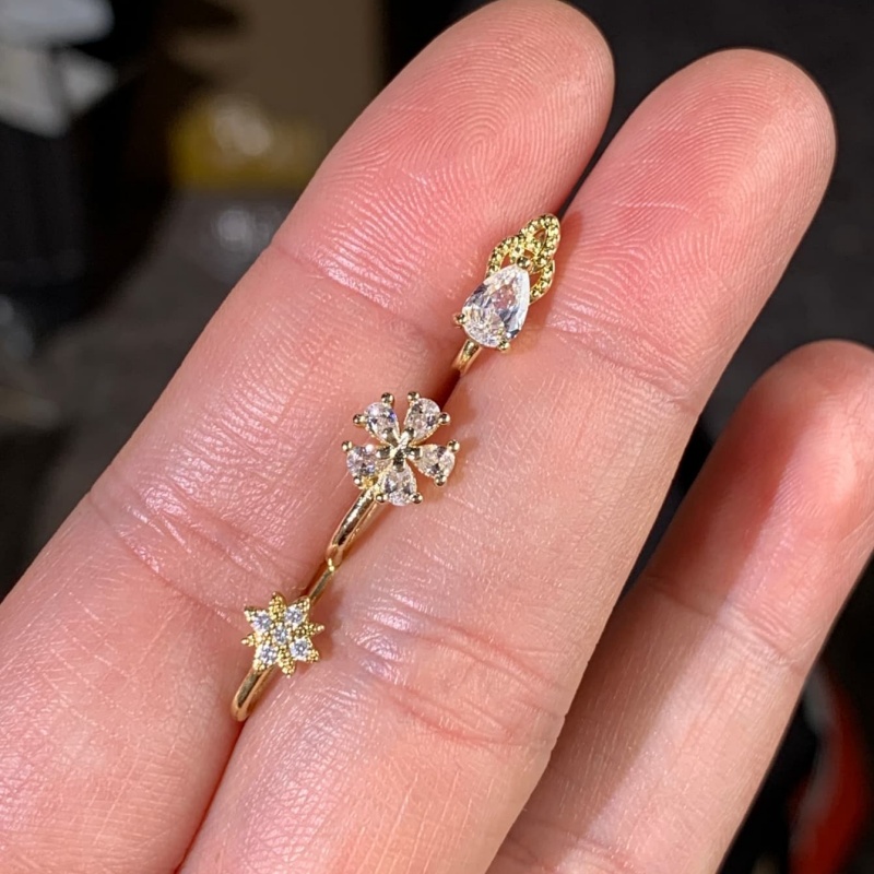 3-częściowy zestaw minimalisty – Body Jewelry Materials recenzja i cena