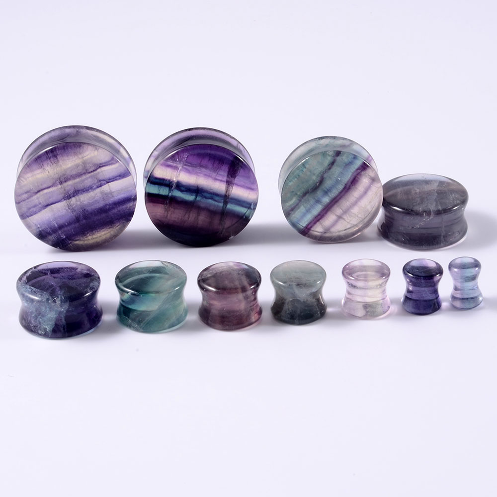 2 SZTUK Kamień naturalny Podwó – Body Jewelry Gauges recenzja i cena