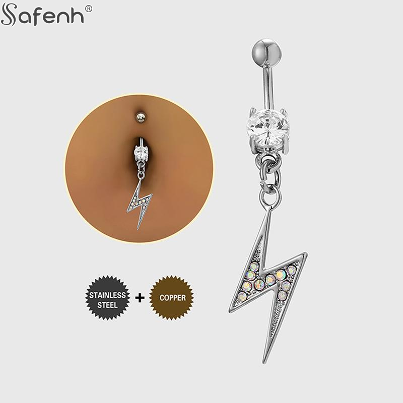 1 szt. Wysokiej Jakości Miedzi – Body Jewelry Belly Button Rings recenzja i cena
