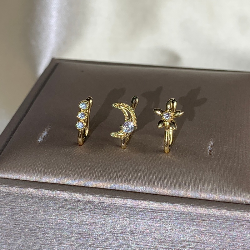 3-częściowy zestaw retro klips – Body Jewelry Materials recenzja i cena