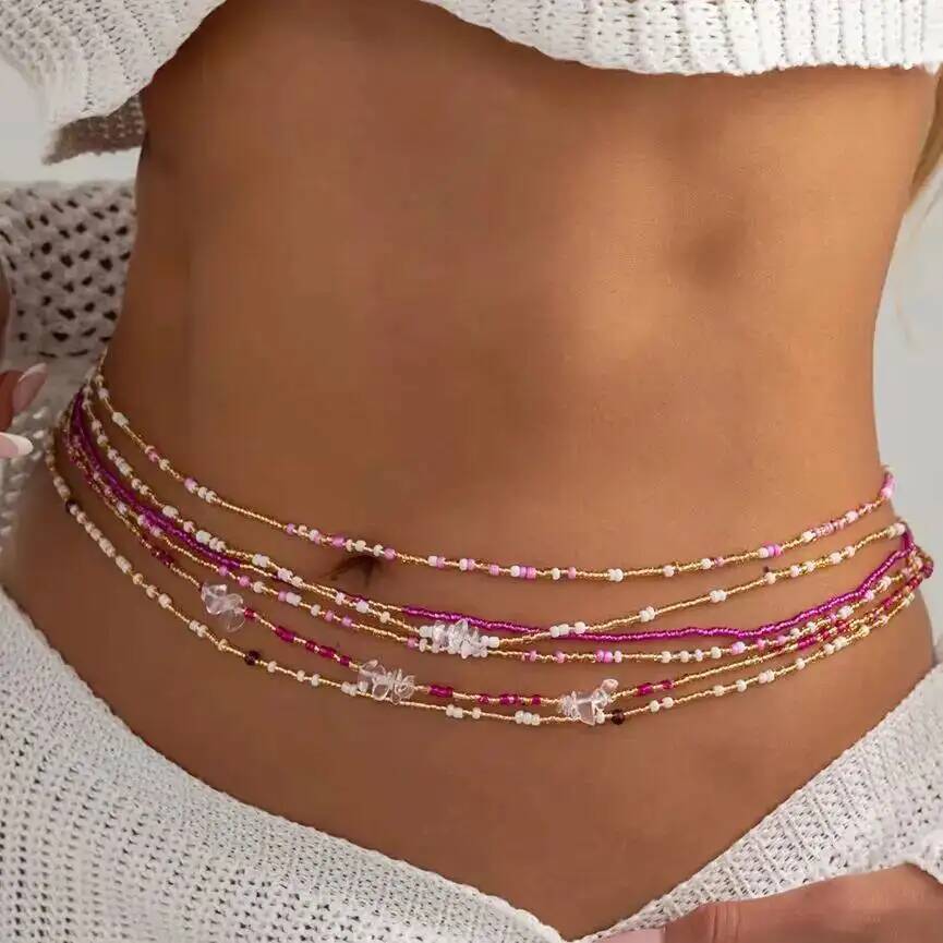 SHIXIN 6 szt./zestaw Boho Kolo – Body Jewelry Women recenzja i cena
