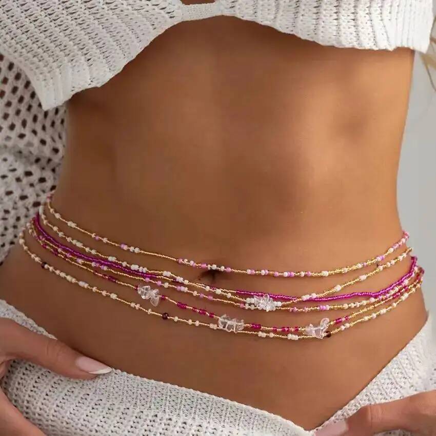 SHIXIN 6 szt./zestaw Boho Kolo – Body Jewelry Women recenzja i cena